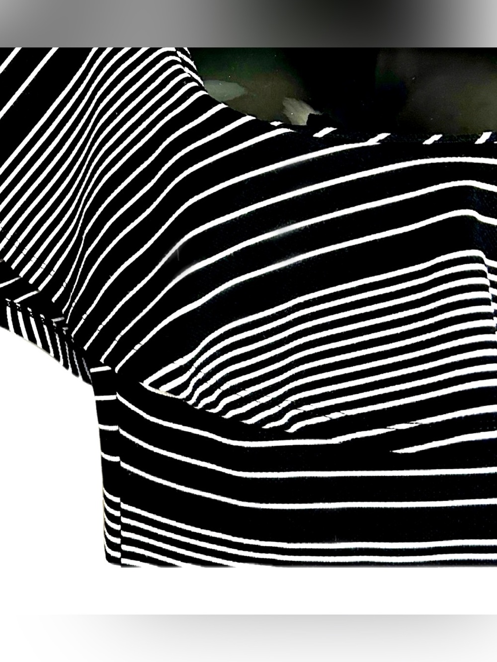 Couture Black and White Midi Dress NWOT - Picture 7 of 12
